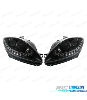 PHARES SEAT LEON ALTEA ET TOLEDO 04-09 DAYLIGHT LED FOND NOIR