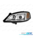 PHARES XÉNON OPEL ASTRA G 97-04 FOND CHROMÉ