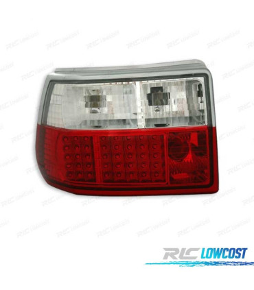 FEUX ARRIÈRE OPEL ASTRA F 91-98 LED ROUGE CHROMÉ