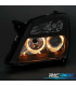 PHARES OPEL VECTRA C 02-05 SIGNUM 03-05 ANGEL EYES FOND NOIR