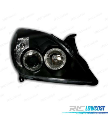 PHARES OPEL VECTRA C 05-08 SIGNUM 05-08 ANGEL EYES FOND NOIR