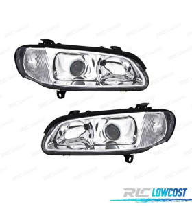 PHARES POUR OPEL OMEGA 94-99 FOND CHROMÉ