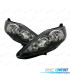 PHARES POUR FORD FIESTA 08-12 FOND NOIR