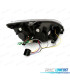 PHARES POUR FORD FOCUS 04-08 DAYLIGHT FOND NOIR