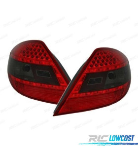 FEUX ARRIÈRE POUR MERCEDES SLK R171 LED ROUGE FUMÉ