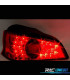 FEUX ARRIÈRE POUR PEUGEOT 106 96-04 LED FOND ROUGE