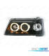 PHARES POUR PEUGEOT 205 90-96 ANGEL EYES FOND NOIR