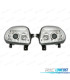 PHARES RENAULT CLIO 98-01 DAYLIGHT LED FOND CHROMÉ