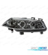 PHARES RENAULT MEGANE 02-05 ANGEL EYES LED FOND CHROMÉ