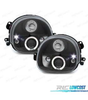 PHARES RENAULT TWINGO 93-07 ANGEL EYES FOND NOIR