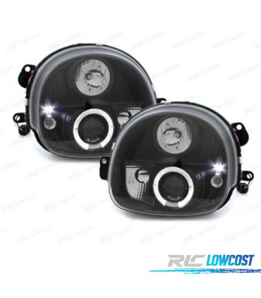 PHARES RENAULT TWINGO 93-07 ANGEL EYES FOND NOIR