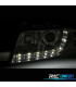 PHARES AUDI A6 4B 01-04 LED DAYLIGHT LED FOND CHROMÉ