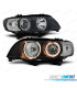 PHARES XÉNON BMW X5 E53 99-03 ANGEL EYES FOND NOIR