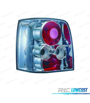 FEUX ARRIÈRE VOLKSWAGEN VW PASSAT VARIANT 96-00 FOND CHROMÉ