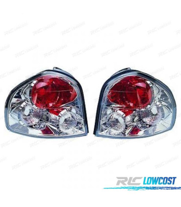 FEUX ARRIÈRE HYUNDAI SANTA FE 00-06 CHROMÉ