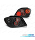 FEUX ARRIÈRE PEUGEOT 307 01-07 LED FOND NOIR