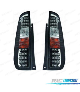 FEUX ARRIÈRE FORD FIESTA 02-08 LED FOND NOIR