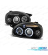 PHARES OPEL CORSA B 93-00 ANGEL EYES FOND NOIR