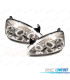PHARES OPEL CORSA C 00-06 ANGEL EYES NOIR FOND CHROMÉ NOIR