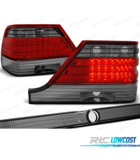 FEUX ARRIÈRE MERCEDES CLASSE S W140 94-98 LED ROUGE FUMÉ