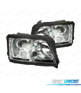 PHARES AUDI A6 C4 94-96 FOND NOIR