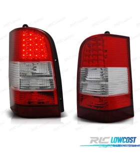FEUX ARRIÈRE MERCEDES VITO W638 95-03 LED ROUGE CHROME