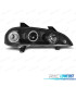 PHARES OPEL TIGRA 95-03 ANGEL EYES CCFL FOND NOIR