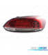 FEUX ARRIÈRE VOLKSWAGEN VW SCIROCCO 08-14 LED ROUGE CHROME