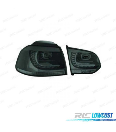 FEUX ARRIÈRE VOLKSWAGEN VW GOLF 6 08-12 LED FUMÉ