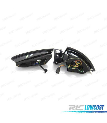 FEUX ARRIÈRE SEAT LEON 09-12 LED TYPE CELIS FOND NOIR