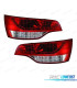 FEUX ARRIÈRE AUDI Q7 05-09 LED ROUGE CHROME