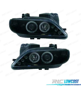 PHARES CITROEN XSARA 97-99 ANGEL EYES FOND NOIR