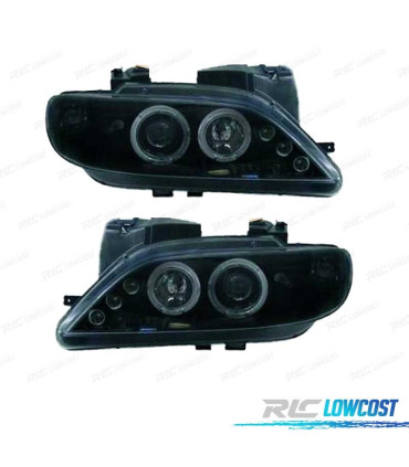 PHARES CITROEN XSARA 97-99 ANGEL EYES FOND NOIR