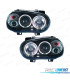 PHARES VOLKSWAGEN VW GOLF 4 ANGEL EYES CCFL FOND NOIR