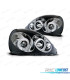 PHARES TOYOTA YARIS 99-03 ANGEL EYES CCFL FOND NOIR
