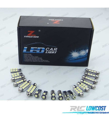 KIT 23 AMPOULES LED INTÉRIEUR POUR BMW SÉRIE 7 E38 BERLINE 730i 730iL 735i 735iL 740i 740iL 750i 750iL 94-01