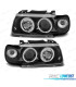 PHARES VOLKSWAGEN VW POLO 6N 95-98 ANGEL EYES FOND NOIR