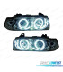 PHARES BMW E36 92-98 ANGEL EYES CCFL FOND CHROMÉ