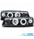 PHARES OPEL CALIBRA 90-98 ANGEL EYES CCFL FOND NOIR