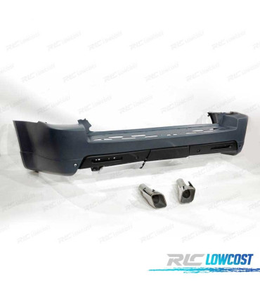PARE CHOCS ARRIÈRE RANGE ROVER SPORT 09-13 PDC LOOK AUTOBIOGRAPHY + EMBOUT D'ÉCHAPPEMENT