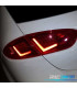 FEUX ARRIÈRE POUR SEAT LEON 1P 09-12 LIGHT BAR ROUGE FUMÉ