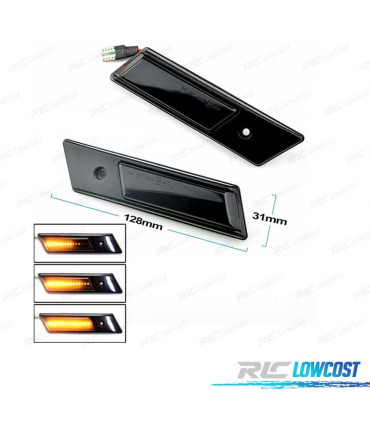 CLIGNOTANTS LED DYNAMIQUES LATÉRAUX BMW E36 90-96- FUMÉ
