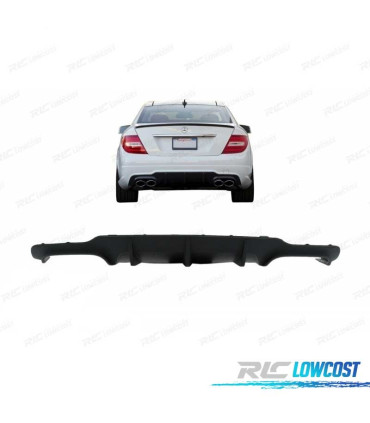 DIFFUSEUR MERCEDES CLASSE C W204 11-14 LOOK C63 AMG