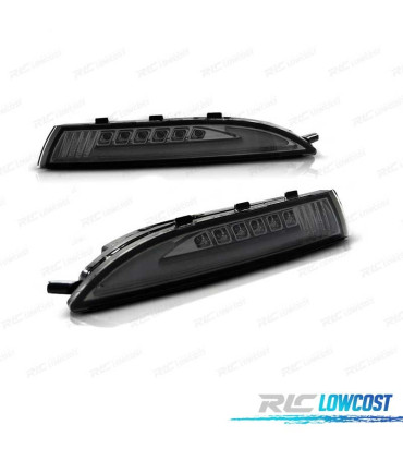 CLIGNOTANTS POUR VOLKSWAGEN VW SCIROCCO III 08-14 DAYLIGHT LED + CLIGNOTANT FUMÉ