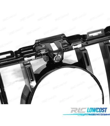 CALANDRE MERCEDES CLASSE C W205 18-21 LOOK GTR NOIR BRILLANT