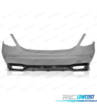PARE-CHOCS ARRIÈRE MERCEDES W213 4D 16-19 LOOK AMG E63 PDC