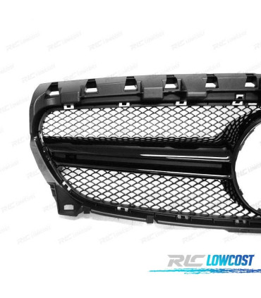 CALANDRE MERCEDES CLA W117 13-16 LOOK AMG NOIR BRILLANT