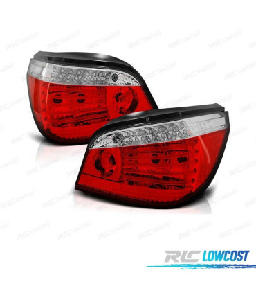 FEUX ARRIÈRE BMW E60 03-07 LED DYNAMIQUE ROUGE BLANC