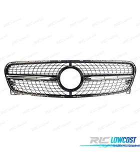 CALANDRE MERCEDES CLASSE GLA X156 AMG 15-17 LOOK DIAMOND NOIR