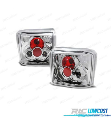 FEUX ARRIÈRE POUR VOLKSWAGEN VW T4 90-03 CHROMÉ